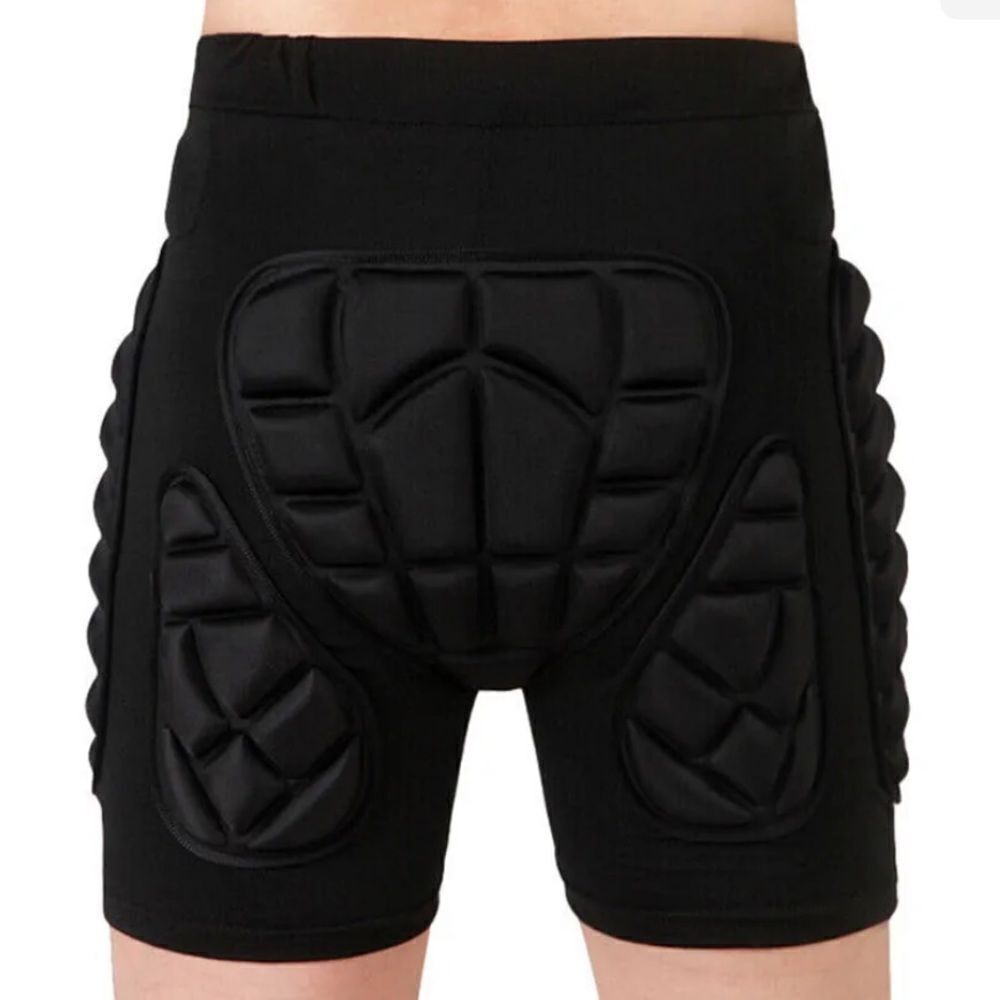 Soared XXL Unisex Snowboard Ski Bike Hip Protection Padded Compress Shorts